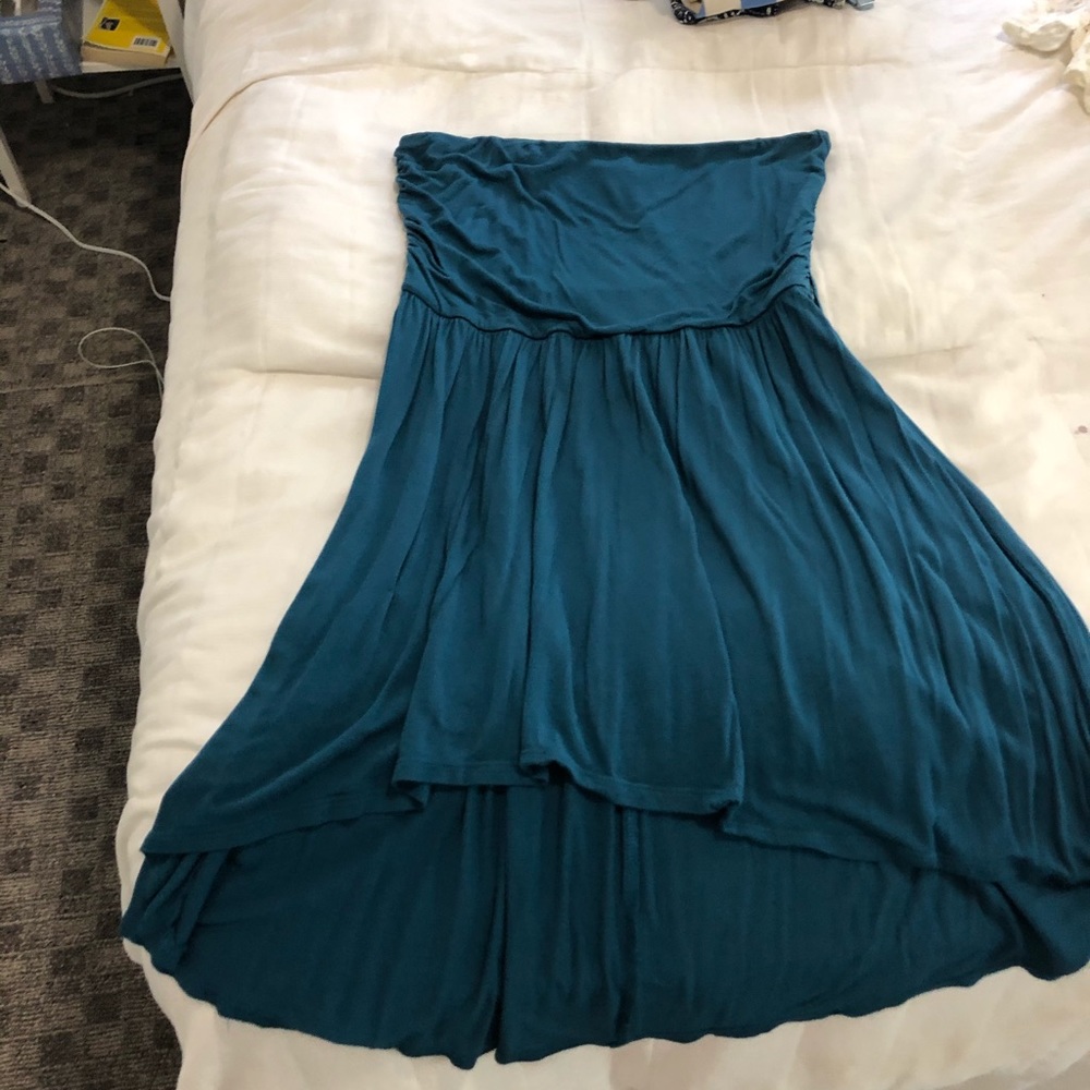 Strapless dress